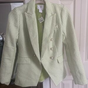 Blazer with tags on. Great for spring